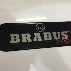 Badge (emblem) BRABUS 700 for Tire Cover Logo Mercedes G-Class W464, W463.