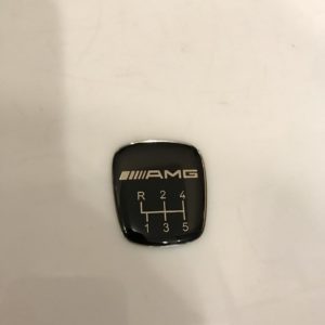 Badge (emblem) AMG for gear knob.