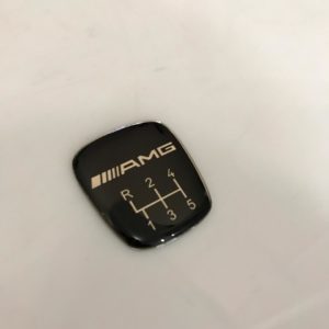 Badge (emblem) AMG for gear knob.