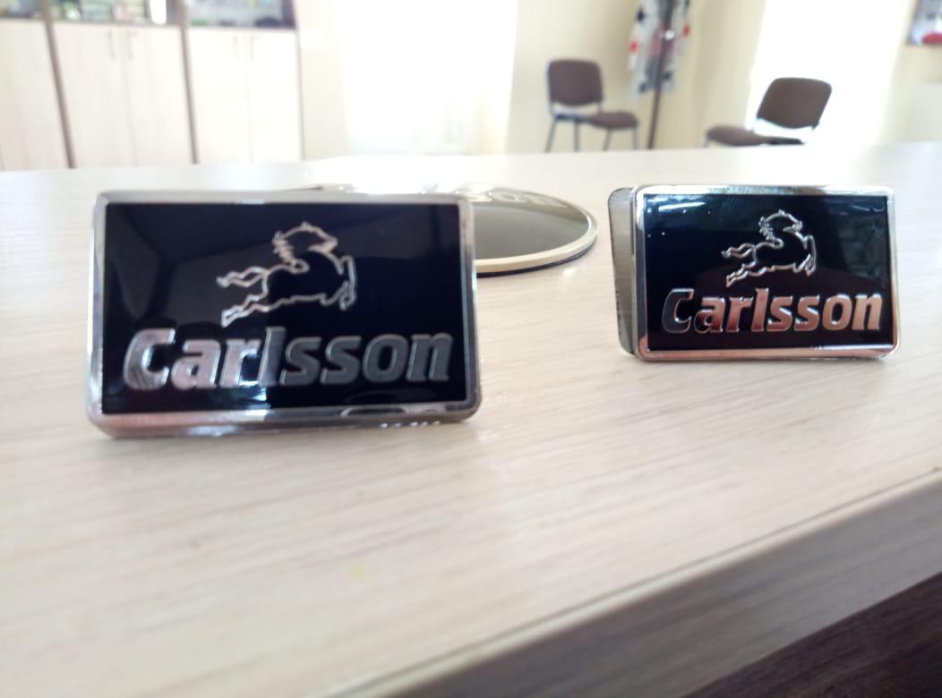 drezcar badge emblem carlsson in seats 1 drezcar badge emblem carlsson in seats 1