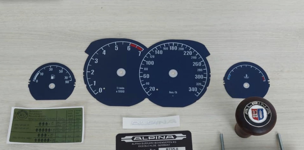 drezcar dial speedometer ac schnitzer bmw e31 black drezcar dial speedometer ac schnitzer bmw e31 black