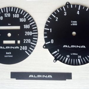 Dials for speedometer Alpina BMW E28.