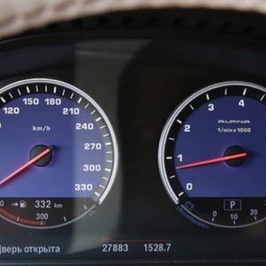 Dials for speedometer Alpina BMW F Series.