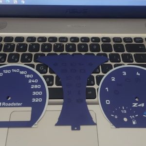 Dials for speedometer BMW Z4 Roadster M Style.