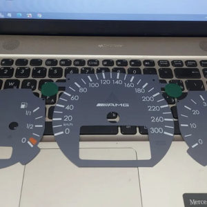 Dial for speedometer AMG Style Mercedes-Benz W210 Black.