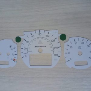 Dial for speedometer AMG Style Mercedes-Benz W210 USA White.