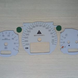 Dial for speedometer AMG Style Mercedes-Benz W210 USA White.