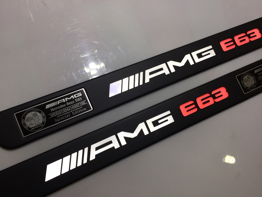 drezcar door sills amg e63 mercedes w213 2