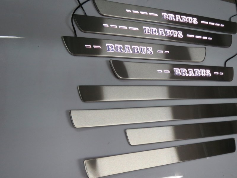 drezcar door sills brabus mercedes w222 2