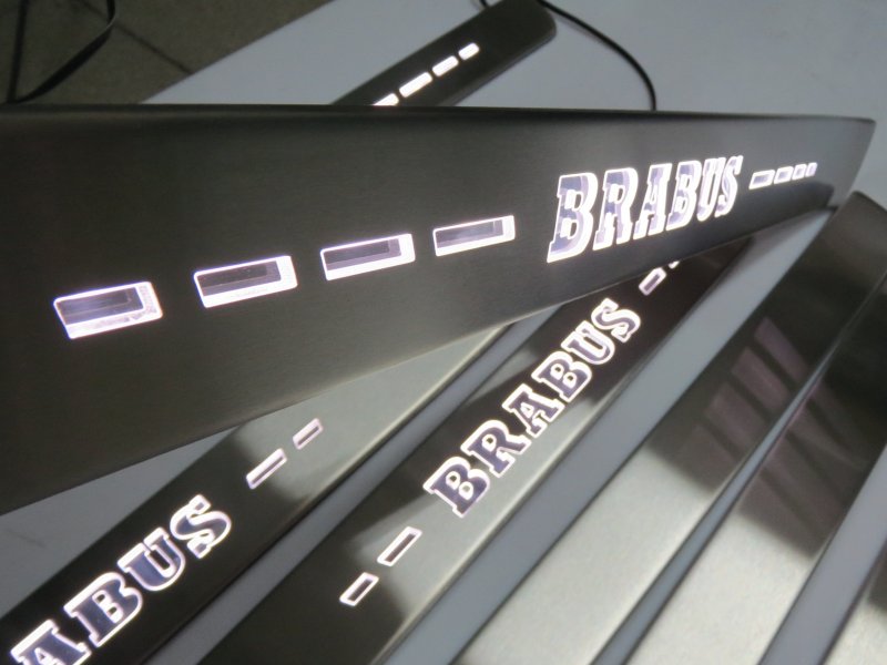 drezcar door sills brabus mercedes w222 3