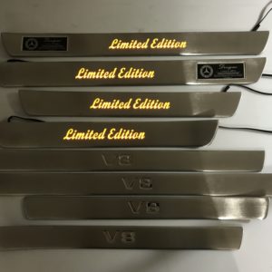 Door sills Limited Edition Style Mercedes-Benz W222.