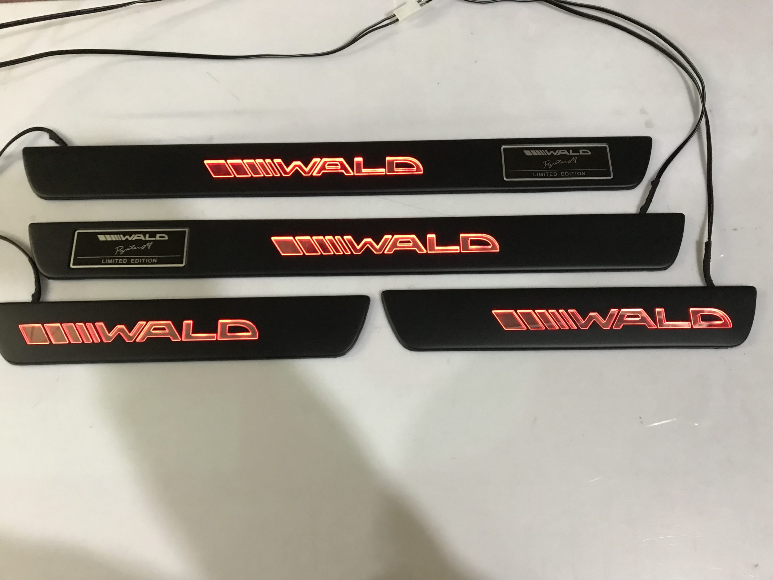 drezcar door sills mercedes W204 205 213 GLE WALD Black 3 drezcar door sills wald mercedes w204 205 213 gle