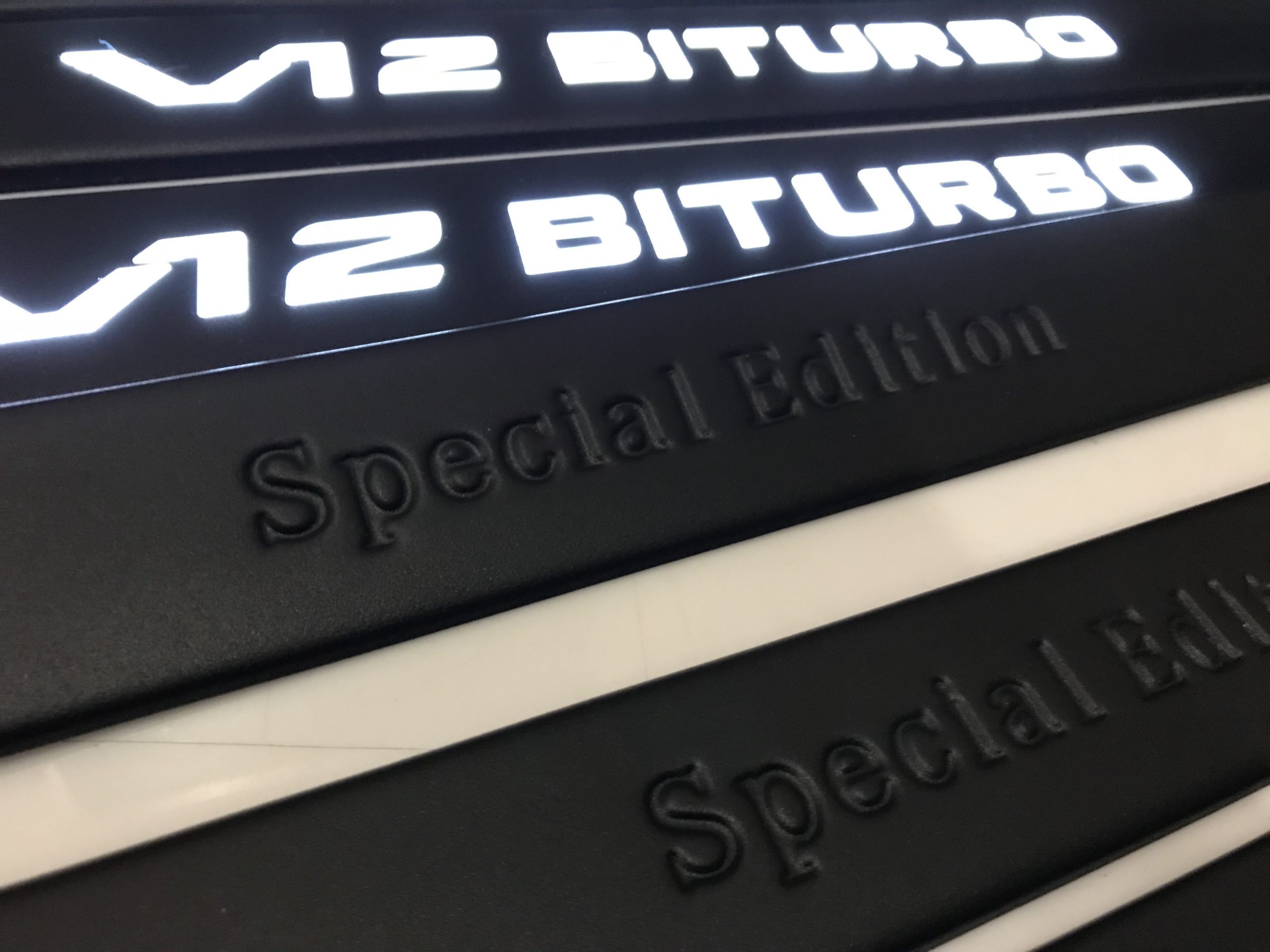 drezcar door sills v12 biturbo mercedes w222 2