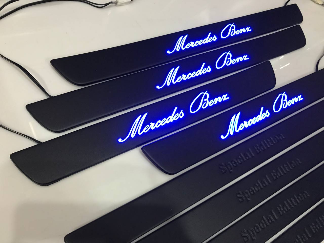 drezcar door sills v12 mercedes w222 2