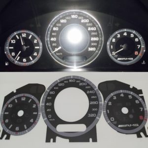 Dials for speedometer AMG Style Mercedes-Benz W219.