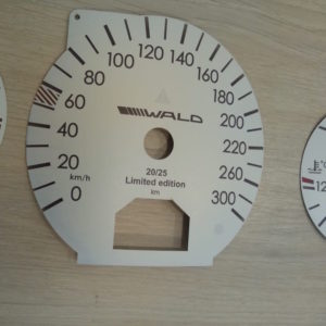 Dial for speedometer WALD Style Mercedes-Benz W140 R129.