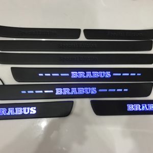 Door sills BRABUS Style Mercedes-Benz W222 Black edition.