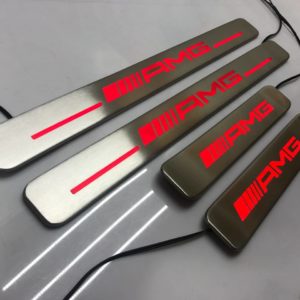 Door sills AMG Style Mercedes-Benz W464 Red LED.