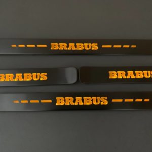 Door sills BRABUS Style Mercedes-Benz W464 Orange LED.