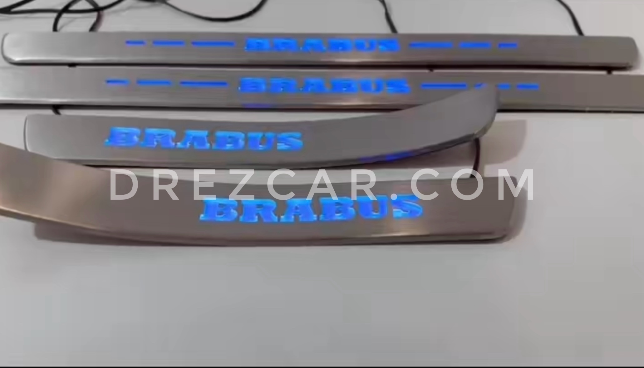 Mercedes-Benz W212 BRABUS door sills.